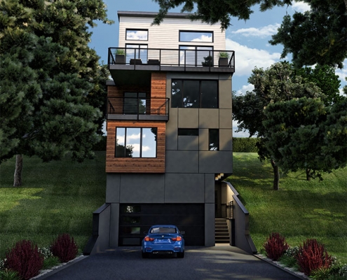Handman-Rendering 3584 HANDMAN AVE (LOT 1)
